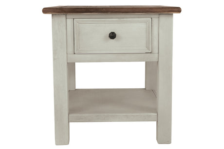 Bolanburg Two-tone End Table from Ashley - Luna Furniture