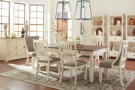 Bolanburg Two-tone Rectangular Dining Set from Ashley - Luna Furniture