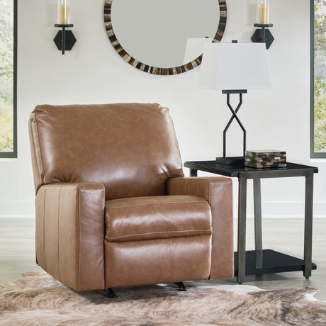 Bolsena Caramel Recliner from Ashley - Luna Furniture