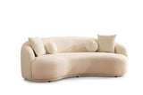 Bonita Ivory Boucle Sofa from Nova Furniture - Luna Furniture
