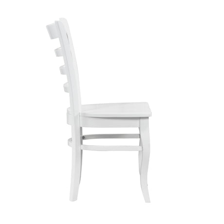 Bonnie White Dining Side Chair, Set of 2 from Homelegance - Luna Furniture