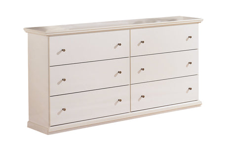 Bostwick Shoals White Dresser from Ashley - Luna Furniture