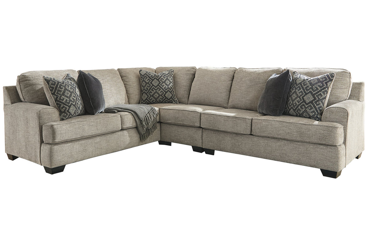 Bovarian Stone 3-Piece LAF Sectional from Ashley - Luna Furniture