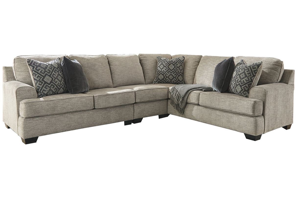 Bovarian Stone 3-Piece RAF Sectional from Ashley - Luna Furniture