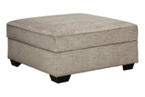 Bovarian Stone Ottoman from Ashley - Luna Furniture