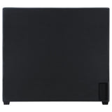 Bowfield Charcoal Upholstered Bed with Nailhead Trim from Coaster - Luna Furniture