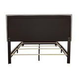 Boyd Ivory Upholstered Queen Bed with Nailhead Trim from Coaster - Luna Furniture