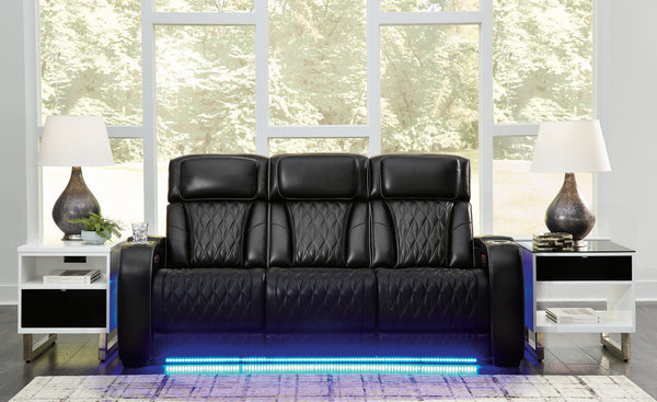 Boyington Black Power Reclining Sofa