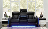 Boyington Black Power Reclining Sofa from Ashley - Luna Furniture