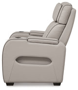 Boyington Gray Power Recliner from Ashley - Luna Furniture