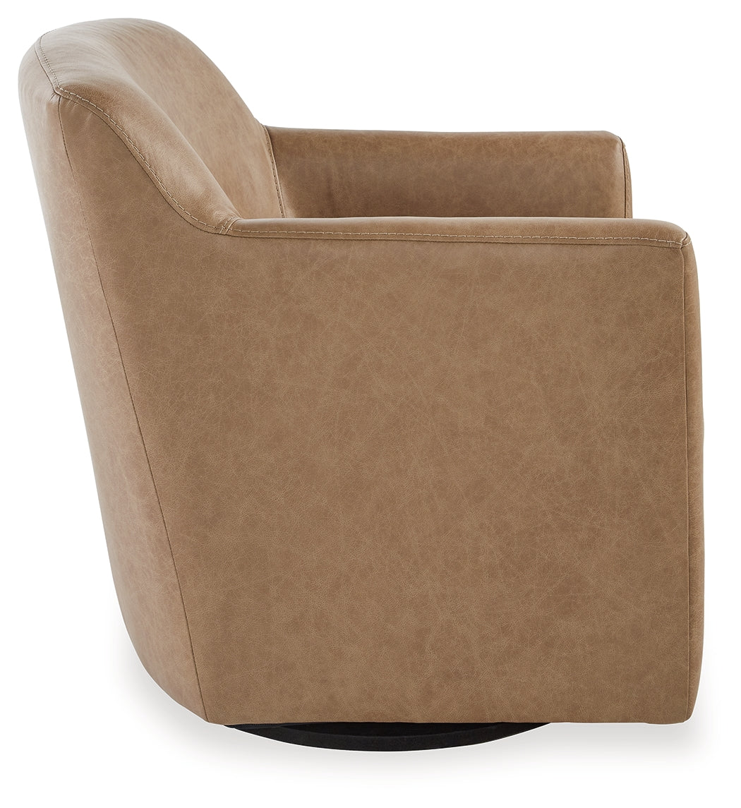 Bradney Tumbleweed Swivel Accent Chair from Ashley - Luna Furniture
