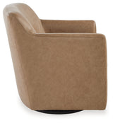 Bradney Tumbleweed Swivel Accent Chair from Ashley - Luna Furniture
