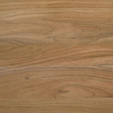 Bradshaw Natural Acacia and Black Rectangular Live Edge Dining Table from Coaster - Luna Furniture