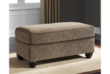 Braemar Brown Ottoman from Ashley - Luna Furniture