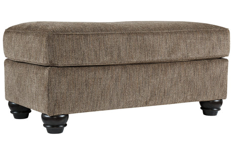 Braemar Brown Ottoman from Ashley - Luna Furniture