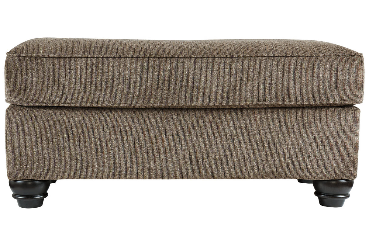 Braemar Brown Ottoman from Ashley - Luna Furniture