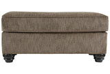 Braemar Brown Ottoman from Ashley - Luna Furniture