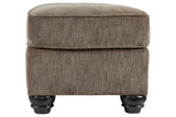 Braemar Brown Ottoman from Ashley - Luna Furniture