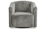 Bramner Charcoal Accent Chair from Ashley - Luna Furniture