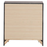 Brantford Barrel Oak 2-Drawer Nightstand from Coaster - Luna Furniture