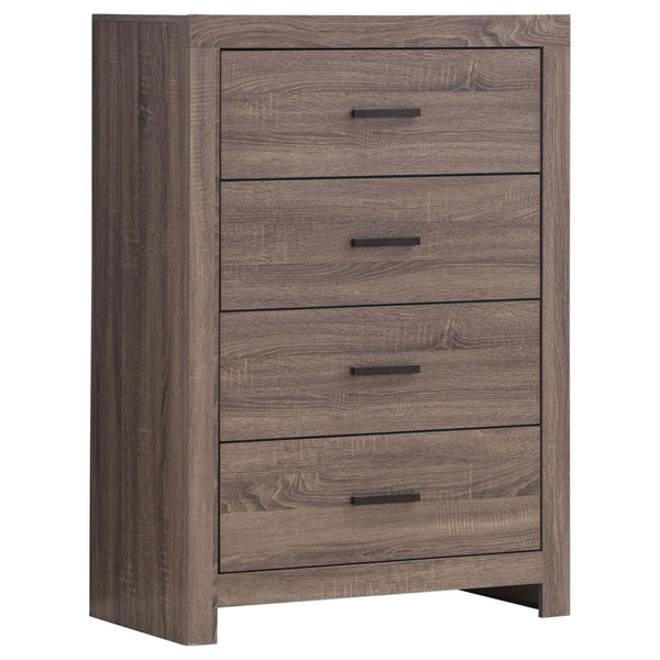 Brantford Barrel Oak 4-Drawer Chest