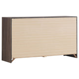 Brantford Barrel Oak 6-Drawer Dresser from Coaster - Luna Furniture