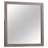 Brantford Barrel Oak Rectangle Dresser Mirror (Mirror Only) from Coaster - Luna Furniture