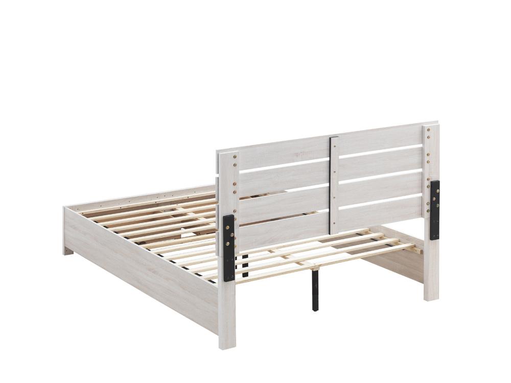Brantford Coastal White Queen Storage Bed from Coaster - Luna Furniture
