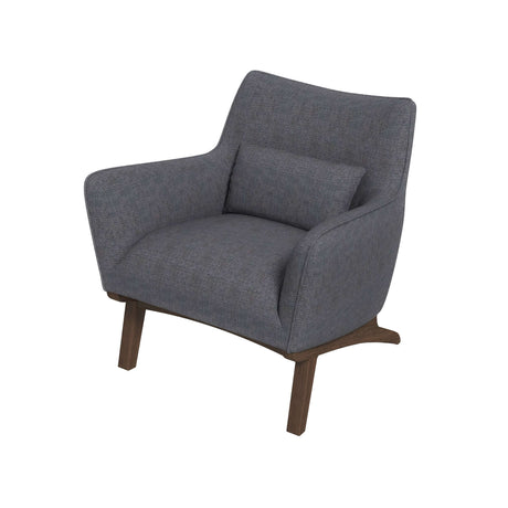 Brayden Sea Side Grey Linen Armchair from Midinmod - Luna Furniture