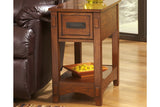 Breegin Brown Chairside End Table from Ashley - Luna Furniture