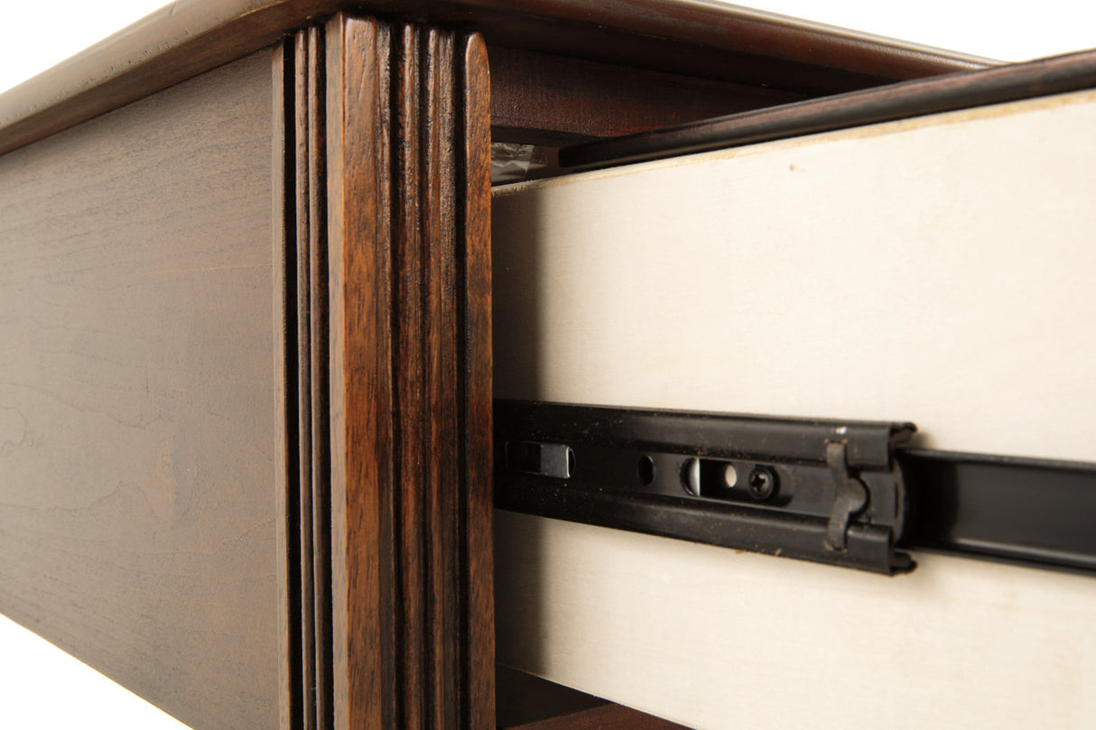 Breegin Brown Chairside End Table from Ashley - Luna Furniture