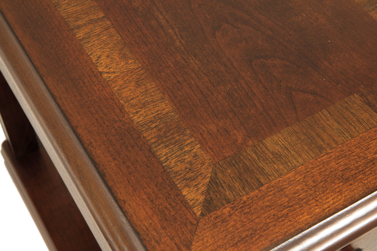 Breegin Brown Chairside End Table from Ashley - Luna Furniture