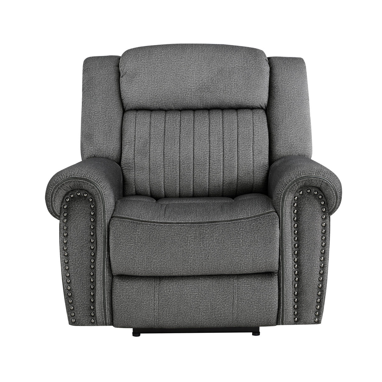 Brennen Charcoal Power Reclining Chair from Homelegance - Luna Furniture