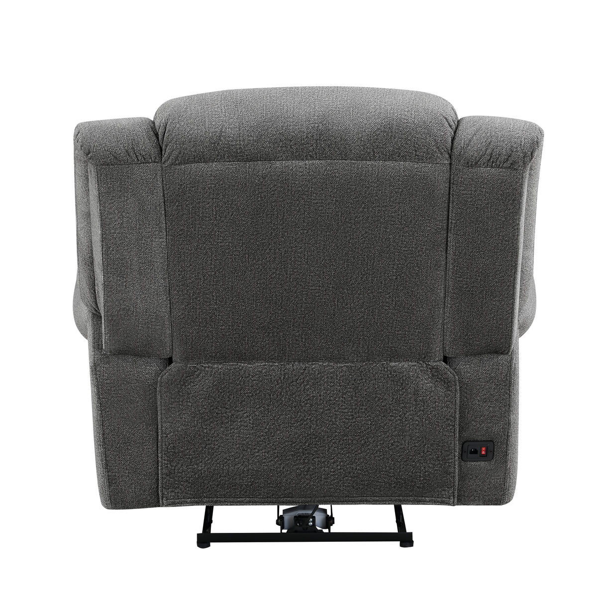 Brennen Charcoal Power Reclining Chair from Homelegance - Luna Furniture