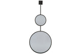 Brewer Black Accent Mirror from Ashley - Luna Furniture