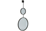 Brewer Black Accent Mirror from Ashley - Luna Furniture