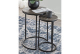 Briarsboro Black/Gray Accent Table from Ashley - Luna Furniture