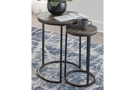 Briarsboro Black/Gray Accent Table from Ashley - Luna Furniture
