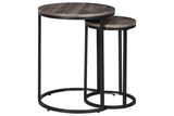 Briarsboro Black/Gray Accent Table from Ashley - Luna Furniture