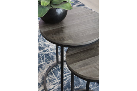 Briarsboro Black/Gray Accent Table from Ashley - Luna Furniture
