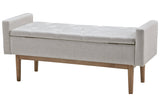 Briarson Beige/Brown Storage Bench from Ashley - Luna Furniture