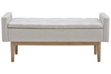 Briarson Beige/Brown Storage Bench from Ashley - Luna Furniture