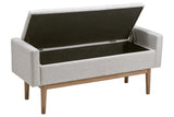 Briarson Beige/Brown Storage Bench from Ashley - Luna Furniture