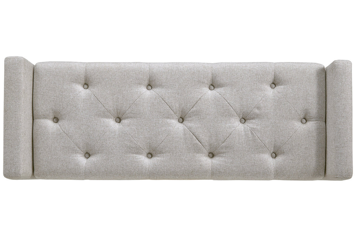 Briarson Beige/Brown Storage Bench from Ashley - Luna Furniture