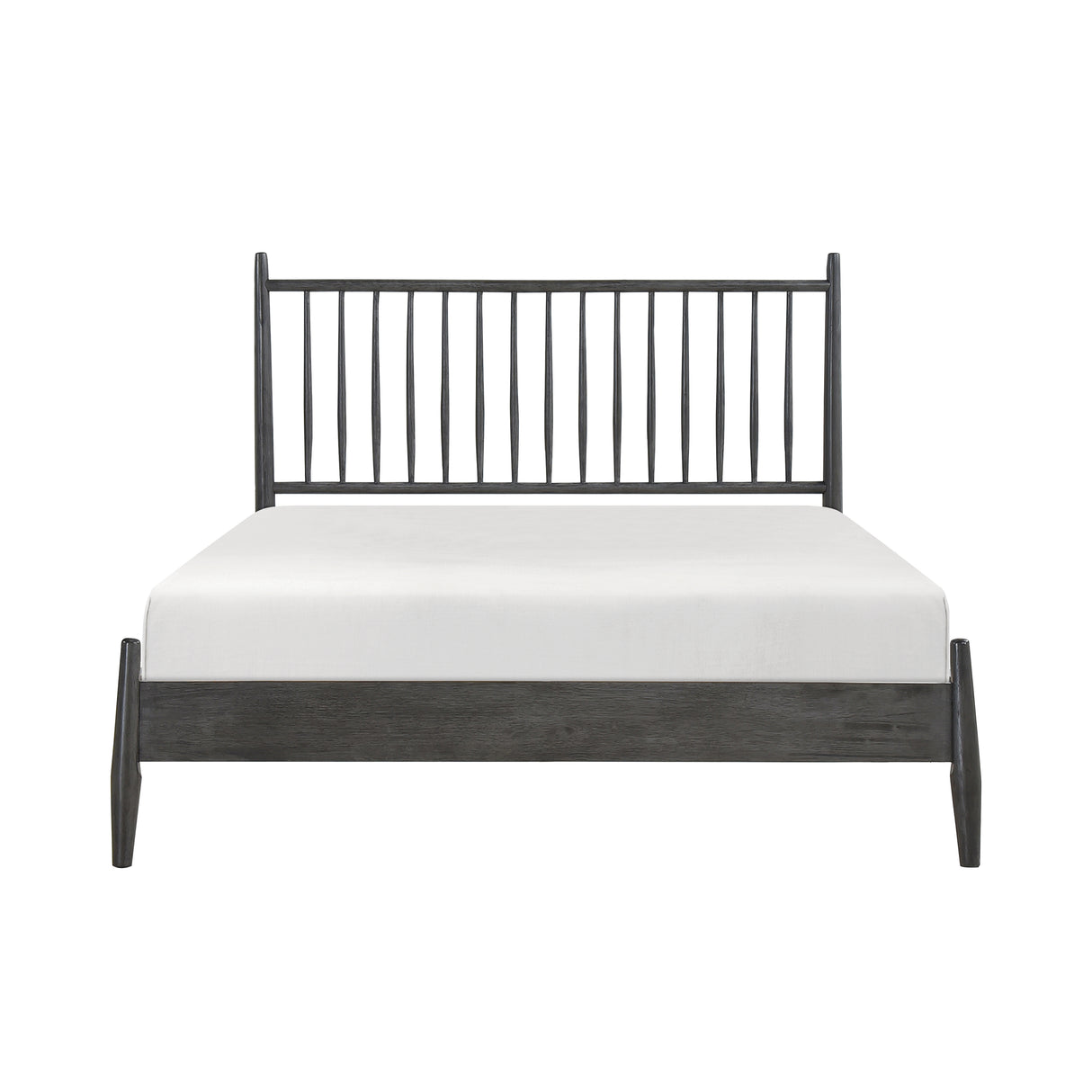 Brickell Gray Full Platform Bed from Homelegance - Luna Furniture