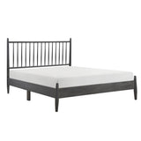 Brickell Gray Full Platform Bed from Homelegance - Luna Furniture