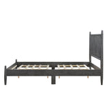 Brickell Gray Full Platform Bed from Homelegance - Luna Furniture