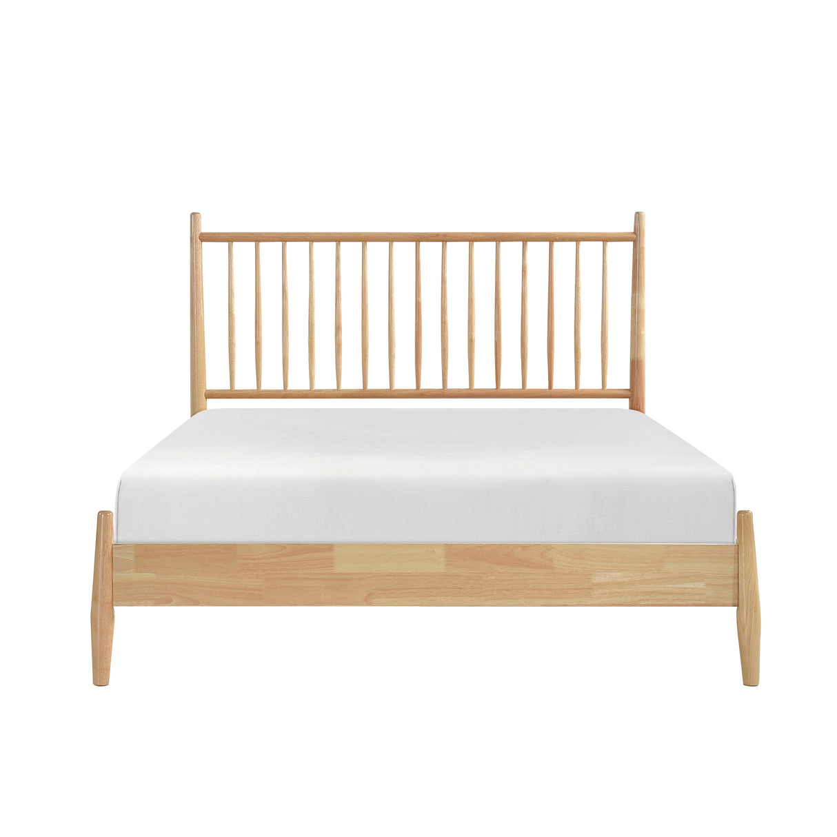 Brickell Natural Full Platform Bed from Homelegance - Luna Furniture