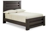 Brinxton Charcoal Full Panel Bed from Ashley - Luna Furniture