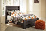 Brinxton Charcoal Full Panel Bed from Ashley - Luna Furniture